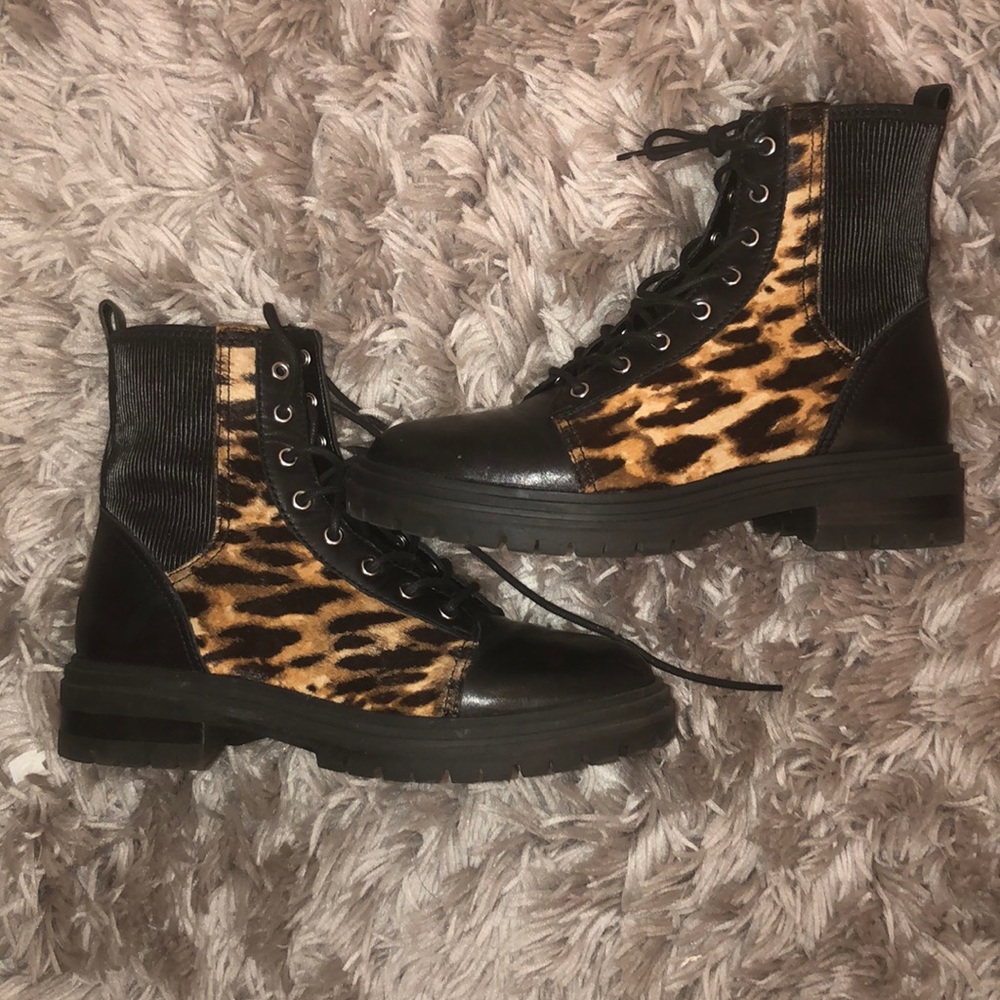 Vince Camuto Combat Boots